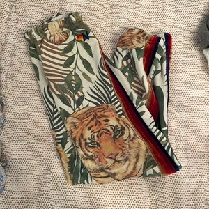 aviator nation velvet tiger sweatpants!